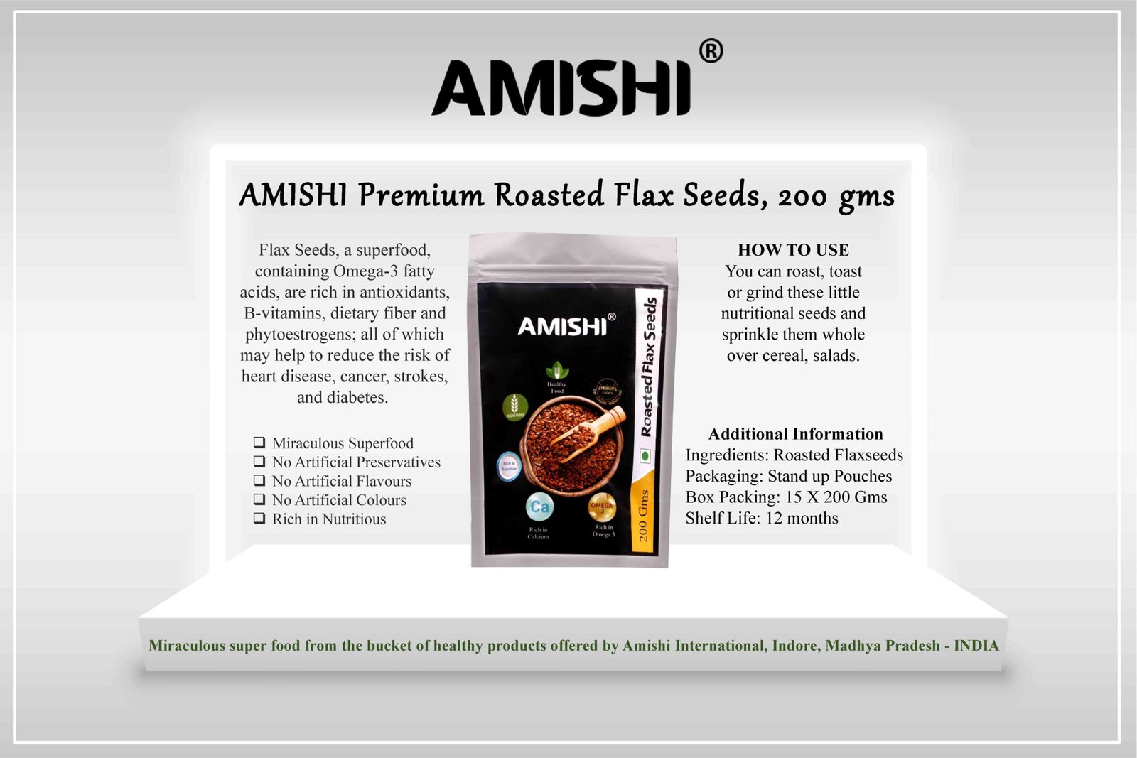 Roasted Flax Seeds - Image 4