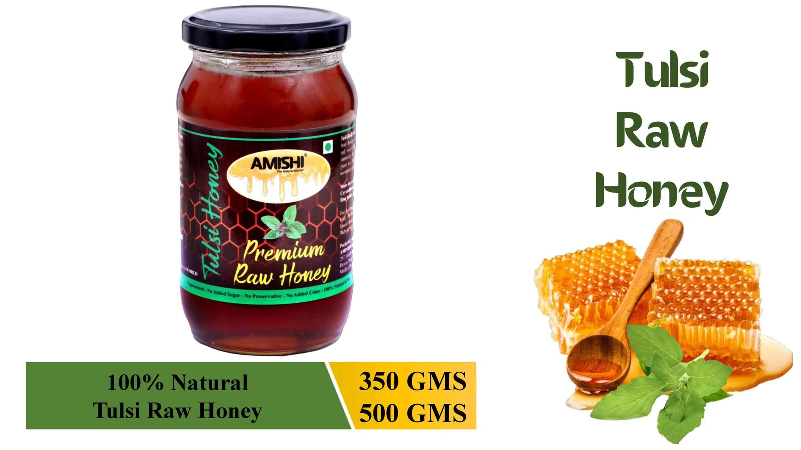 Natural Tulsi Honey - Image 2